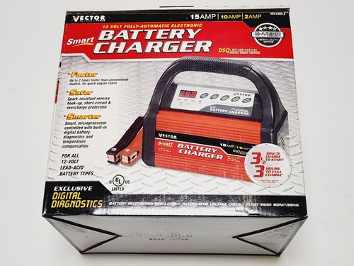 Vector auto battery - battery, charger